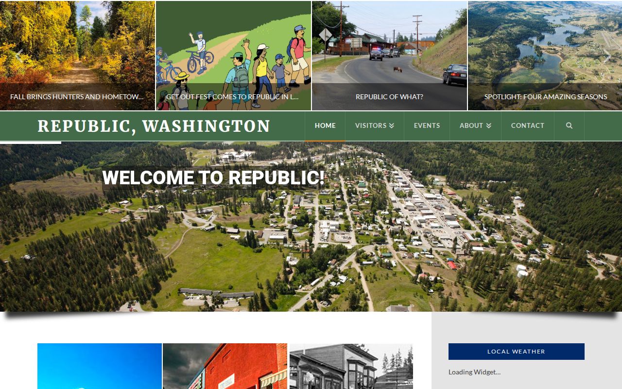 Republic record check source from the city government homepage